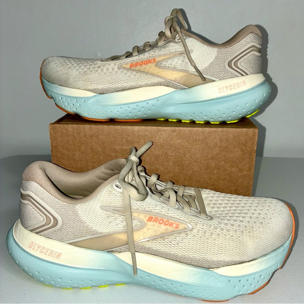 Brooks Glycerin 21 Running Shoes 1204081B195 DNA LOFT Women's Size 8 Medium (B)